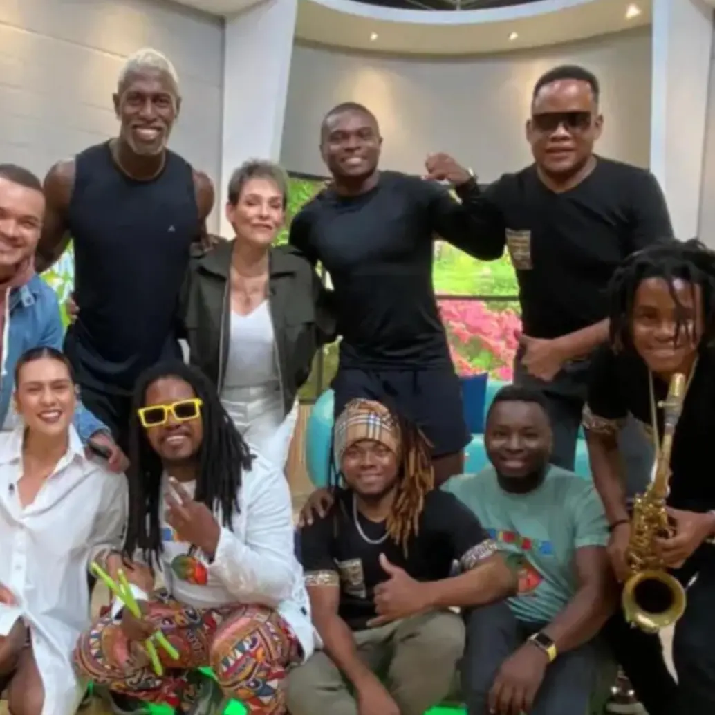 Esta agrupación, conformada especialmente por docentes, viene del Chocó y tiene también presencia en Antioquia, y ahora cerrarán este importante evento. FOTO: Redes sociales Los Reyes de la Chirimía