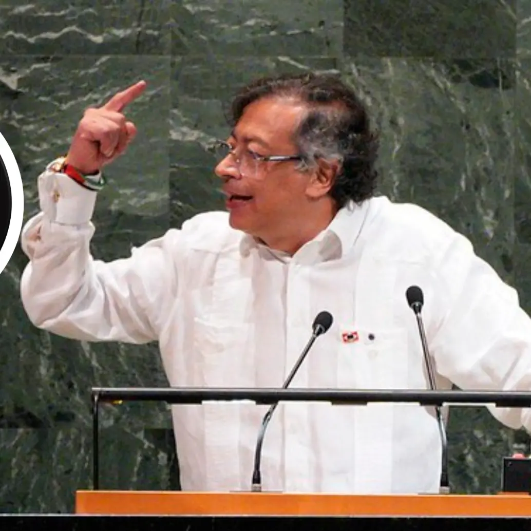 Gustavo Petro pronunció en la ONU su última intervención como presidente, con un discurso polémico que desató debate. FOTO: PRESIDENCIA