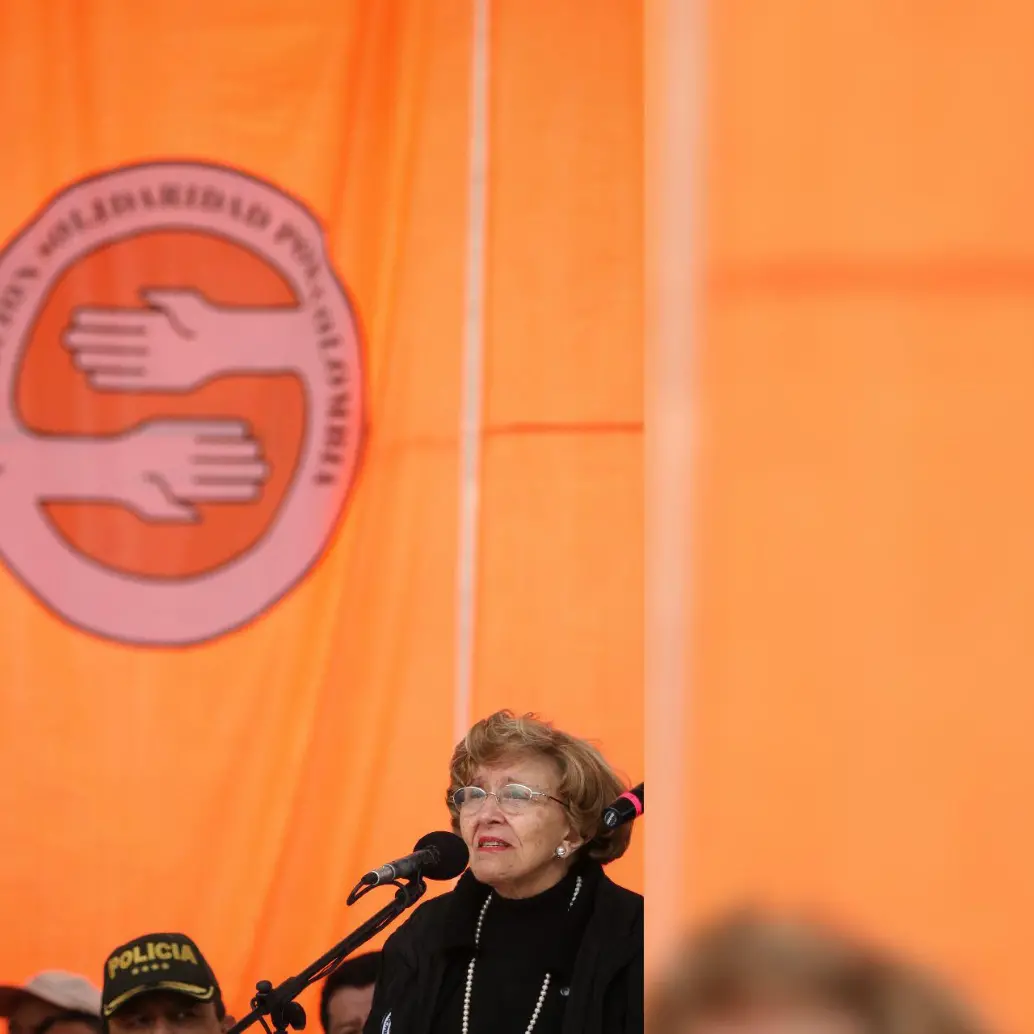 En la foto: Nydia Quintero, exdirectora de la Fundación Solidaridad por Colombia. (Colprensa - Luisa González)