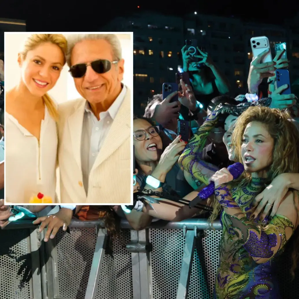 Shakira cantó ante 3,5 millones de personas en medio de un drama familiar por la salud de su padre. Fotos: Getty y @shakira