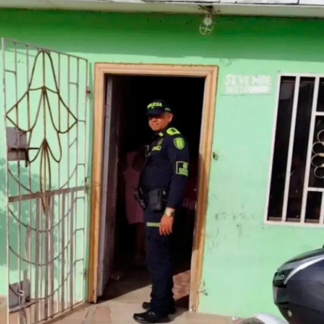 Esta es la vivienda donde el hombre de 32 años atacó a su hija, una menor de apenas 7 años. FOTO: Tomada de redes sociales