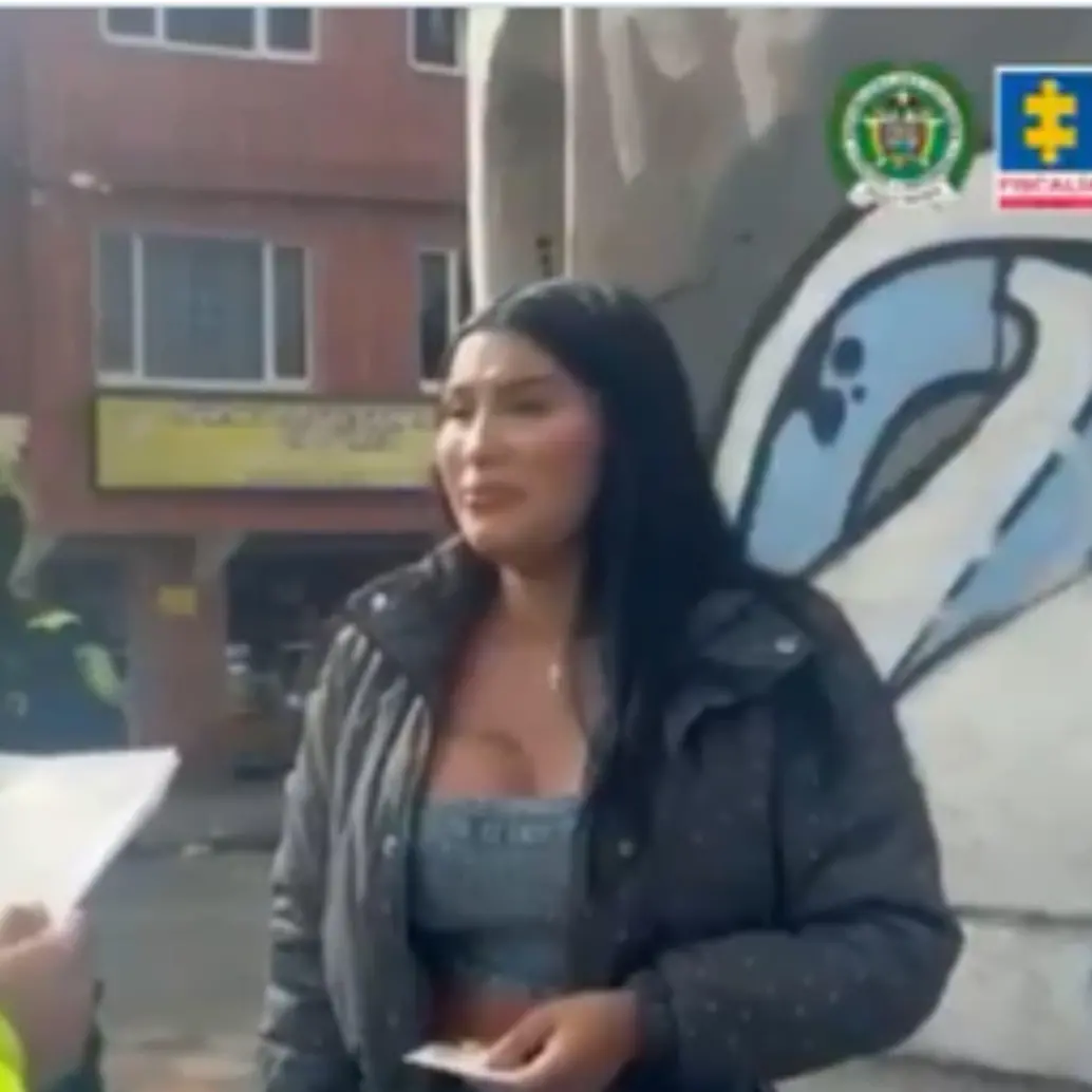 Chilari Dayana Hernández Díaz, capturada por trata de personas. Foto: Fiscalía