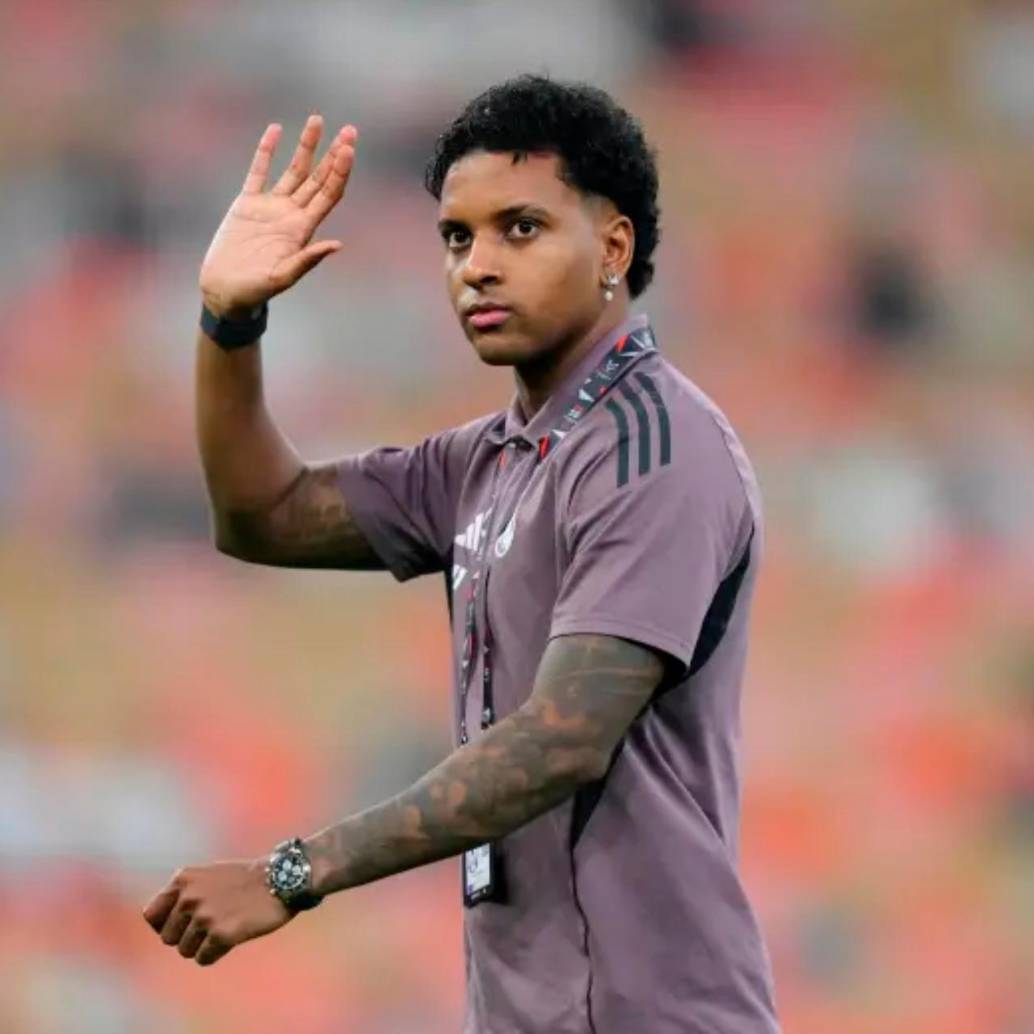 El futbolista brasileño Rodrygo Goes es una de las figuras del Real Madrid y de la Selección de Brasil que jugará el Mundial. Foto: Getty