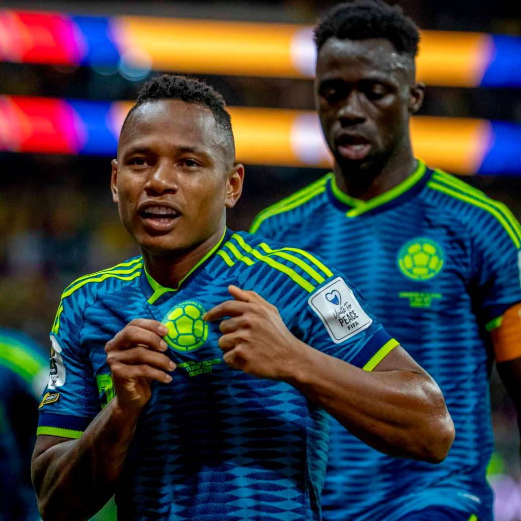 Jaminton Campaz fue el responsable del tercer gol de Colombia en la victoria 3-1 ante Uzbekistán en el debut del Mundial de Norteamérica. FOTO JUAN ANTONIO SÁNCHEZ 