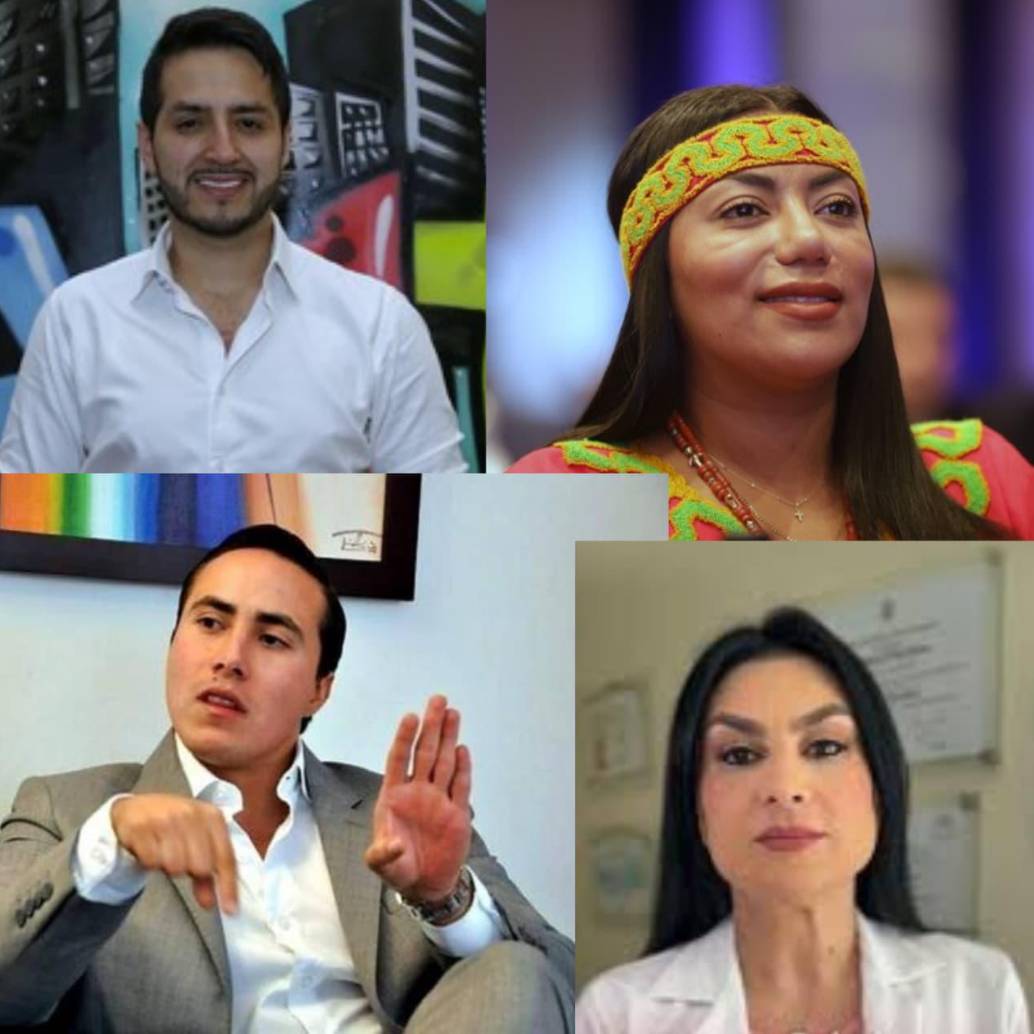 Arriba de izquierda a derecha: César Lorduy, Cambio Radical; Juan David Duque, Frente Amplio Unitario; Martha Peralta, MAIS. <br />Abajo: Álex Flórez, Pacto Histórico; Richard Aguilar, Partido Liberal y Olga Milena Flórez, Frente Amplio Unitario. Foto: Colprensa