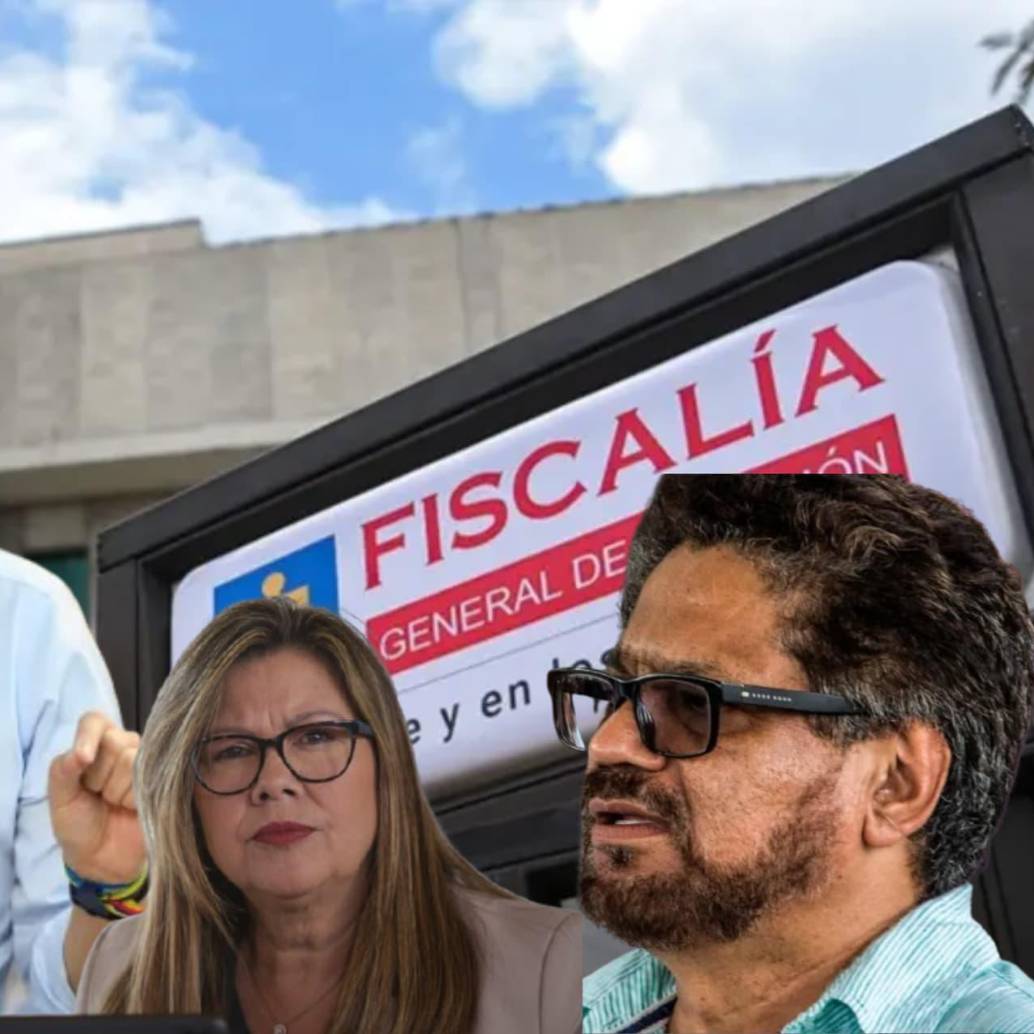 Miguel Uribe asesinado en junio de 2025. La fiscal Luz Adriana Camargo e Iván Marquez, autor intelectual del crimen. Foto: Colprensa y El Colombiano.