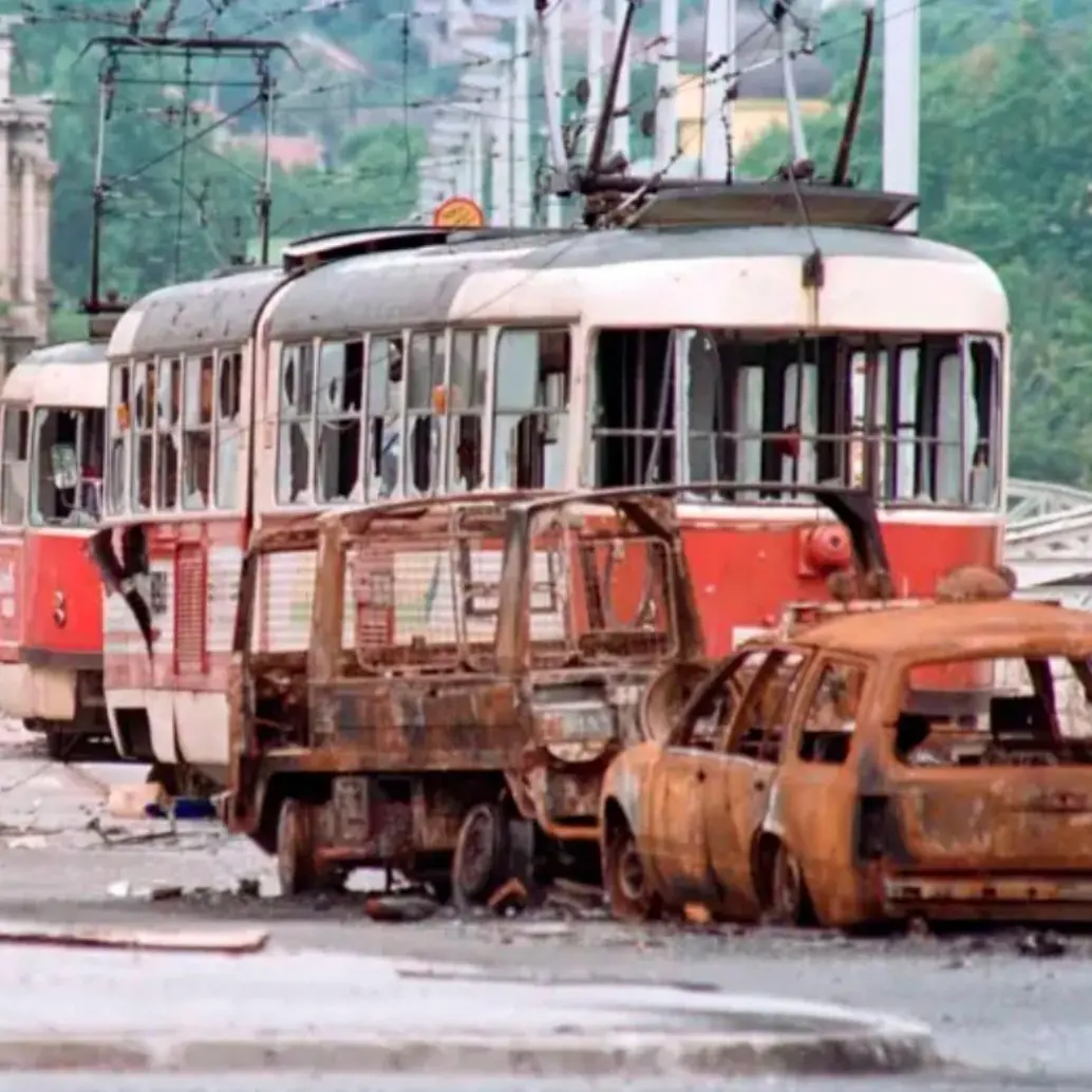 El asedio de Sarajevo, entre abril de 1992 y febrero de 1996, dejó más de 11.500 muertos. FOTO: AFP