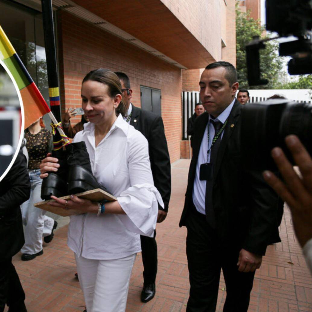 María Claudia Tarazona dio detalles sobre lo que ha pasado después del atentado contra Miguel Uribe y respondió si ha recibido mensajes por parte del presidente Gustavo Petro. Fotos: Colprensa