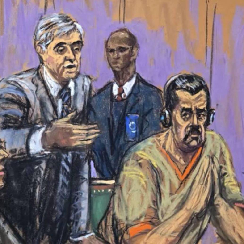 Nicolás Maduro compareció este jueves ante un juez en Nueva York por segunda ocasión. Foto: redes sociales Jane Rosenberg