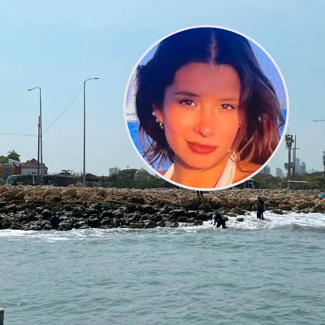 Tatiana Alejandra Hernández fue vista por última vez en este sector de Cartagena. FOTOS: Tomada de X @FNC_ArmadaCol y cortesía 