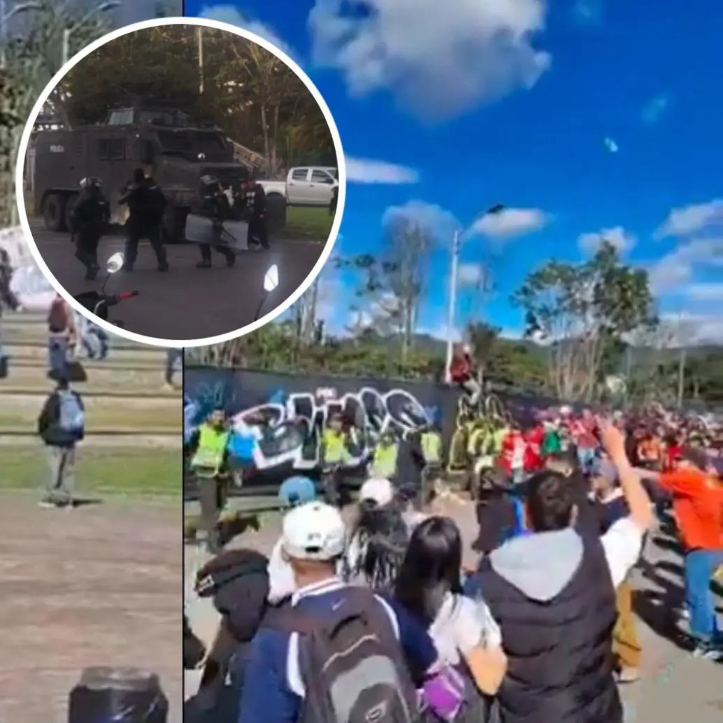 Disturbios en Hip Hop al Parque dejaron varios policías heridos, entre los cuales está una uniformada de 18 años con trauma craneoencefálico. FOTOS: Captura de videos
