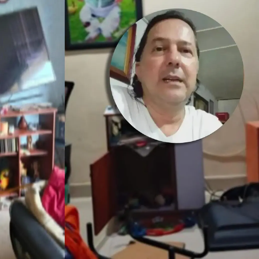 El hombre lucha por su vida tras ser golpeado dentro de su propia casa. FOTO redes sociales