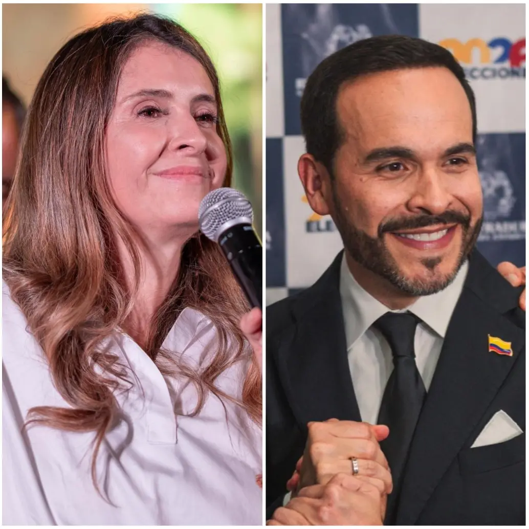 Iván Cepeda 37,5%, Paloma Valencia 19,9% y De la Espriella 20,2%. FOTO: Tomada de redes sociales 