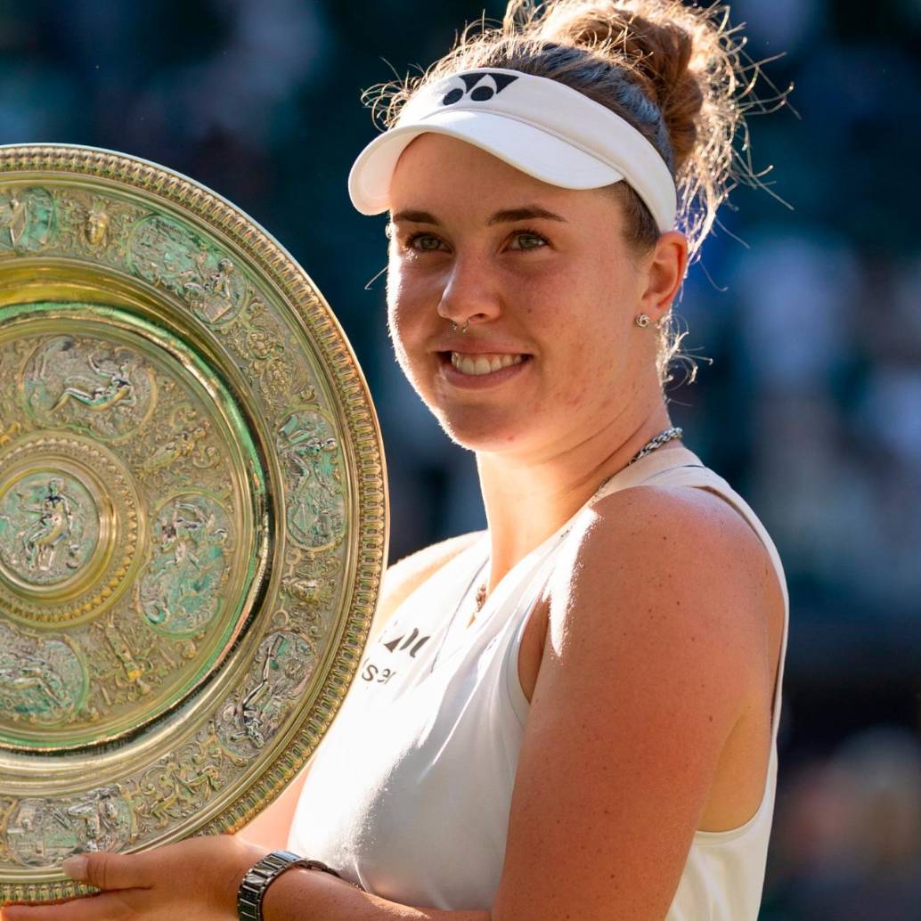 Linda Noskova ganó su primer Grand Slam. FOTO: <b>X Wimbledon</b>