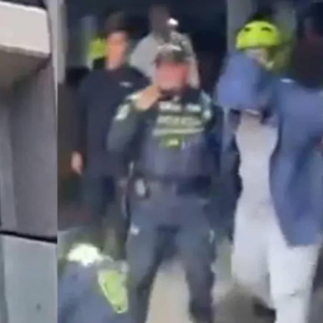 Ciudadano gringo capturado por supuesto abuso sexual contra menores de edad. Foto: captura de video