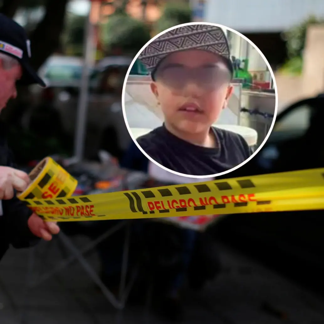 El cuerpo del niño Adrián Mathias fue encontrado junto al de su padre en un barrio en el centro de Bogotá. FOTOS: Colprensa y cortesía