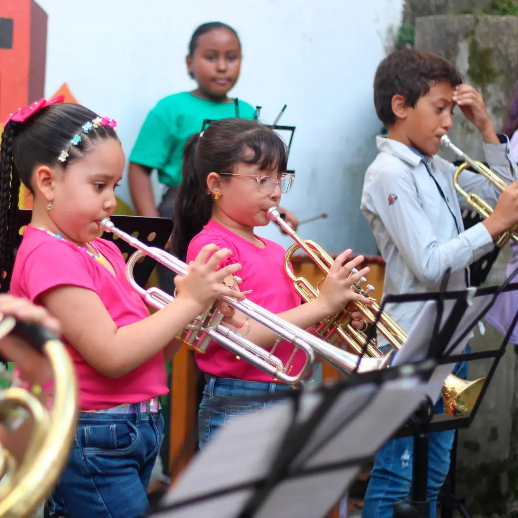 La Red de Escuelas de Música de Medellín cumplirá 30 años en 2026. Foto cortesía. 