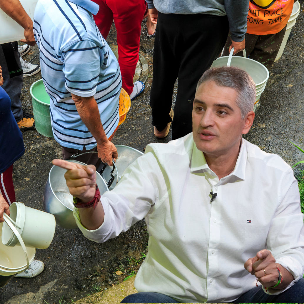 Gobernador Andrés Julián Rendón anunció obras para terminar el acueducto de Urabá. FOTOS: EL COLOMBIANO