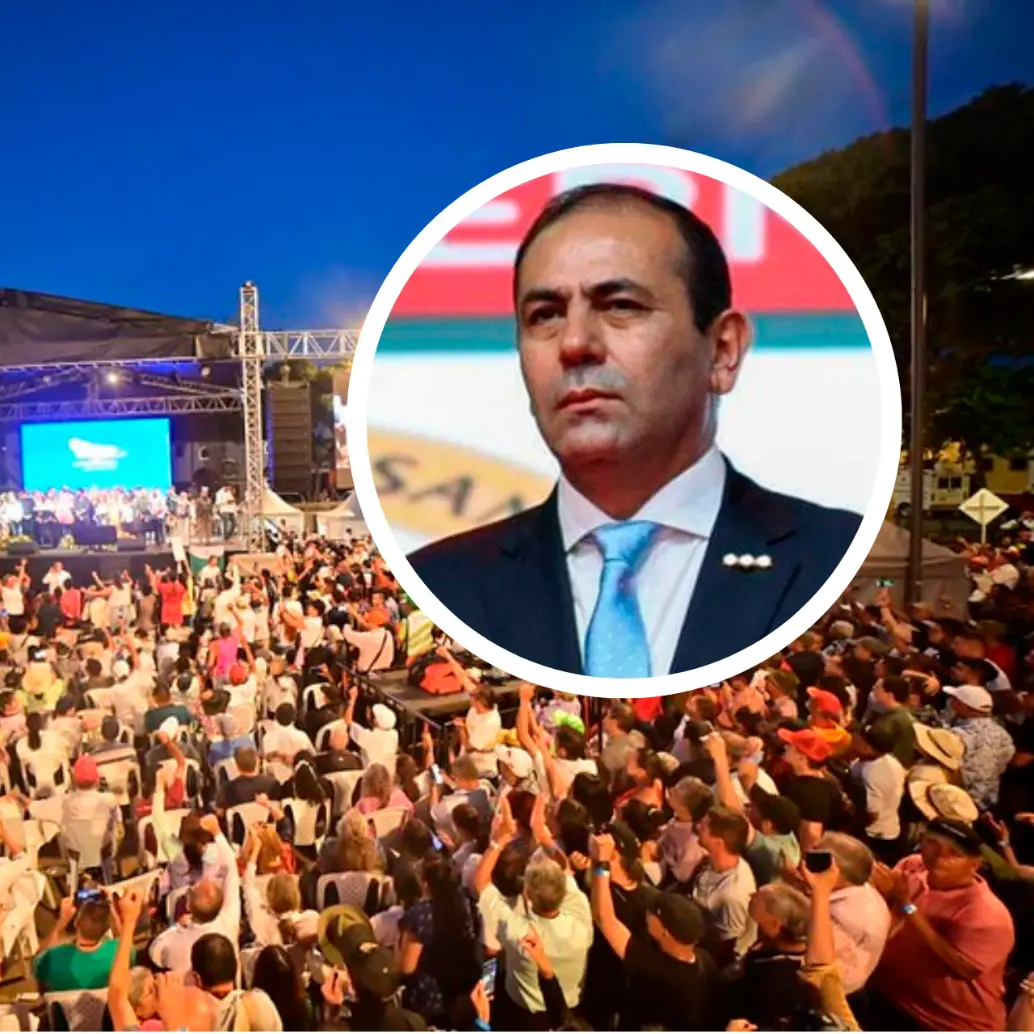 Pese a la convocatoria, el acto dejó inconformidad entre los presentes por la tardanza del presidente y la ausencia de soluciones concretas para la región. FOTO: PRESIDENCIA/COLPRENSA