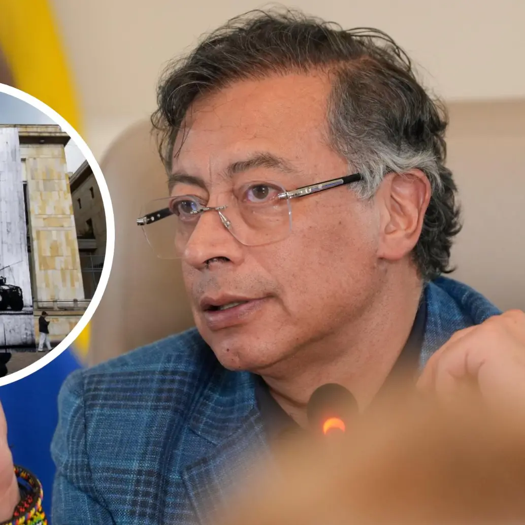 En diferentes ocasiones, el presidente Gustavo Petro, exmiembro del M-19, grupo que se tomó el Palacio de Justicia, ha romantizado lo ocurrido hace 40 años. FOTO: Presidencia de la República y Colprensa