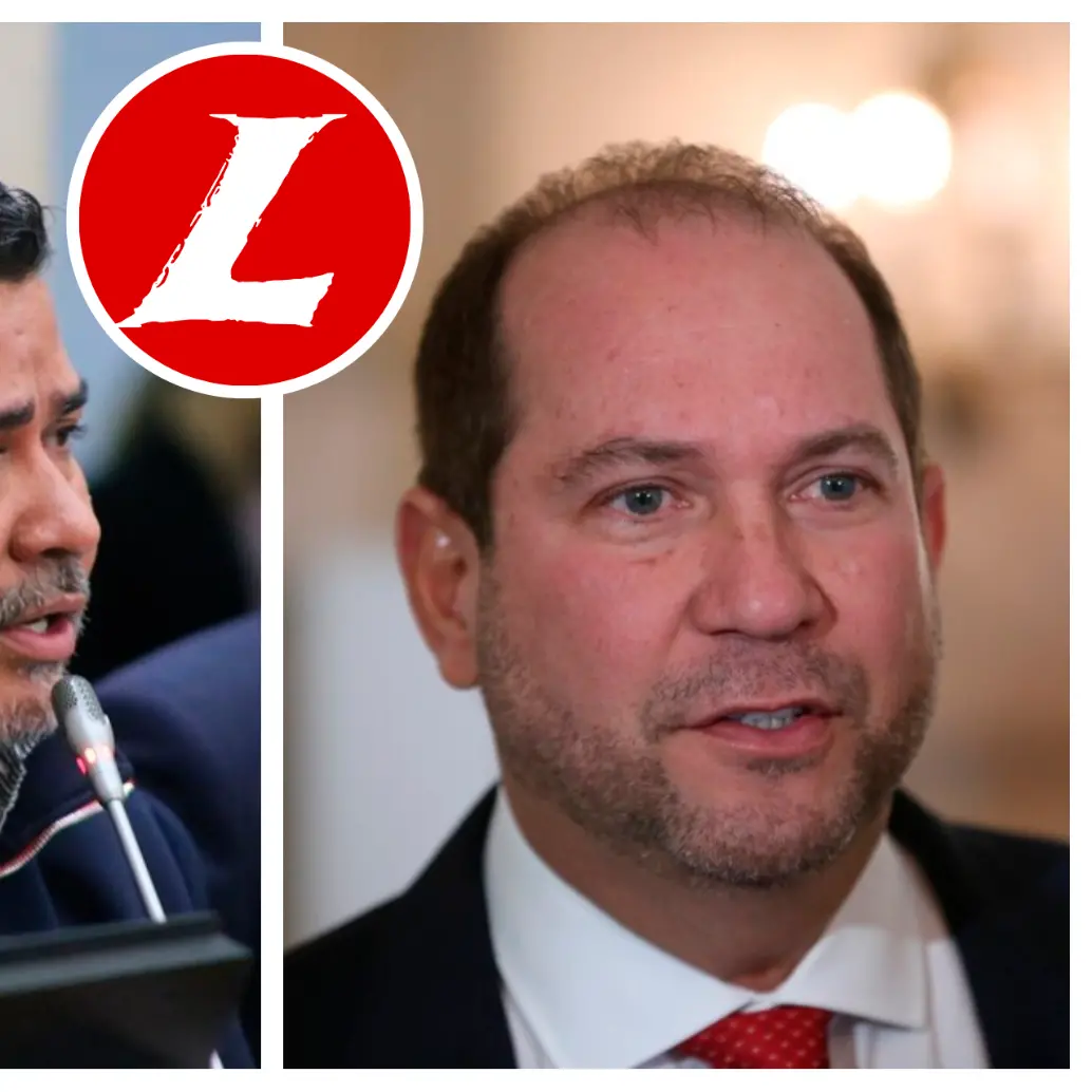 Este miércoles Chacón (izquierda) formalizó su aspiración y, reconociendo que no tiene el respaldo del oficialismo liberal, reivindicó que no es “empleado de nadie”. García (derecha) aún no se pronuncia. FOTO: COLPRENSA