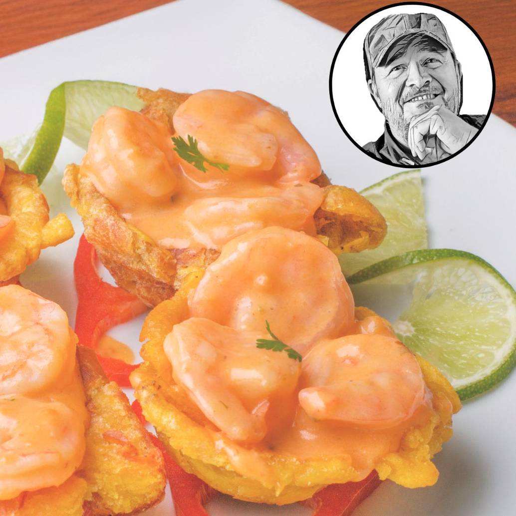Que delicia estos patacones con coctel de camarones, una de las recetas de hoy. FOTO GETTY