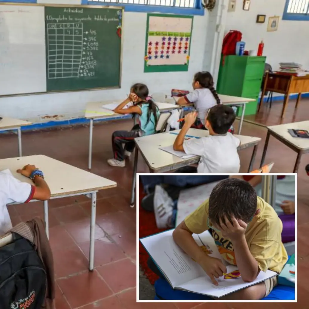 niños del departamento durante sus jornadas de estudio. FOTO: Juan Antonio Sánchez.