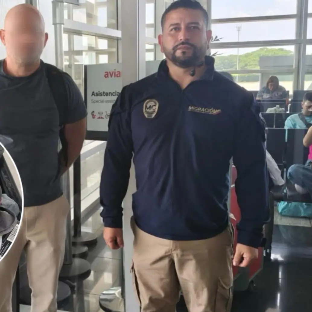 El ciudadano alemán permanecerá en control migratorio hasta que se defina su salida. Foto: Migración Colombia