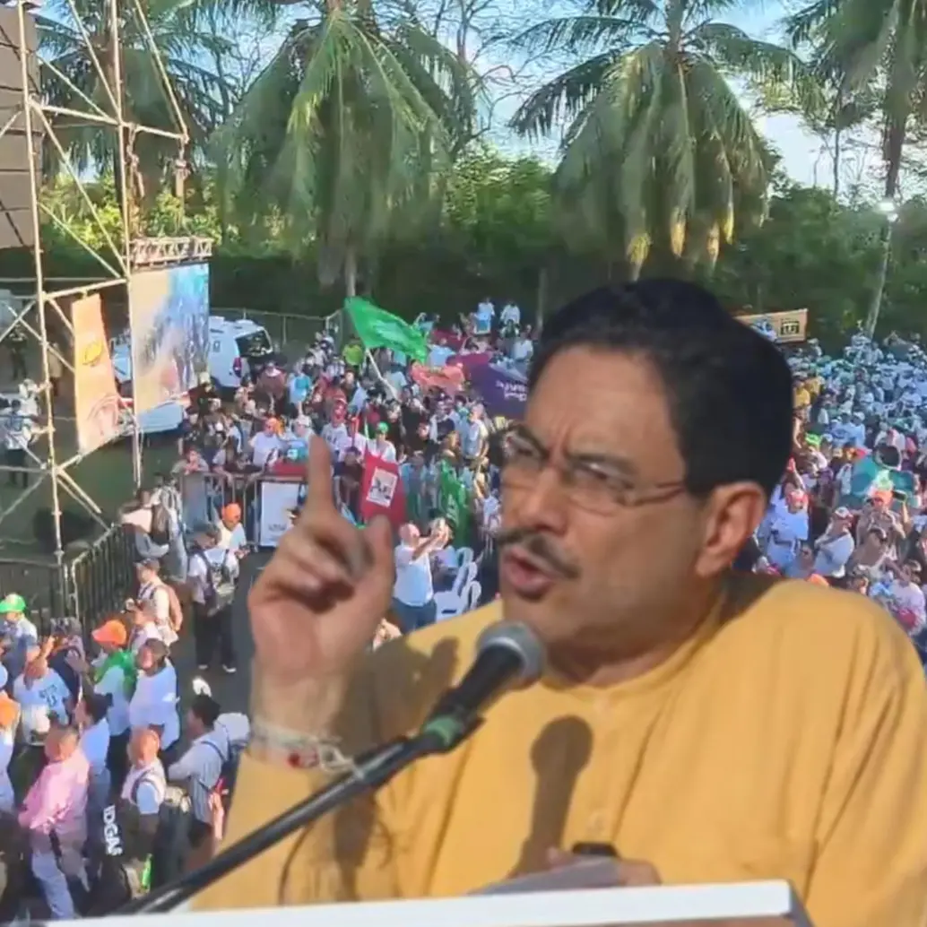 El evento se llevó a cabo en Córdoba. Los cuestionamientos surgieron de inmediato a través de redes sociales. Foto: Captura de video/ @IvanCepedaCast