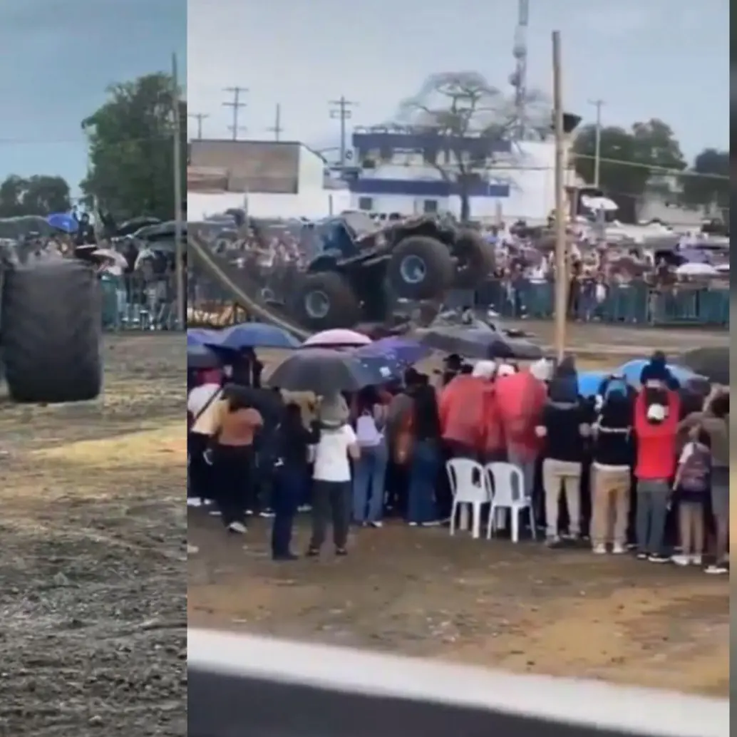 Una exhibición de Monster Trucks en Popayán terminó en una tragedia donde murieron 3 personas y al menos 40 heridos. Fotos: captura videos redes sociales