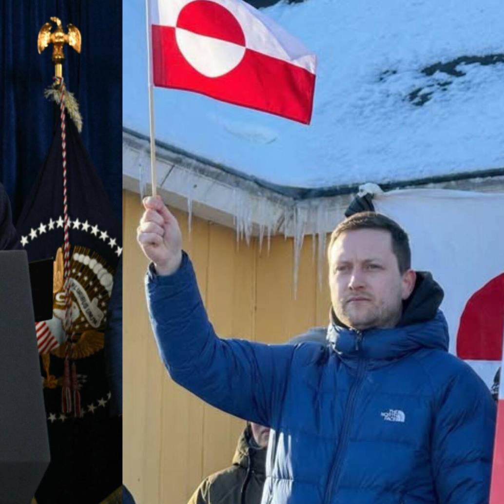 Ante la insistencia de anexión por parte de Donald Trump, el primer ministro Jens Frederik Nielssen le respondió al mandatario estadounidense. Fotos: AFP y Facebook