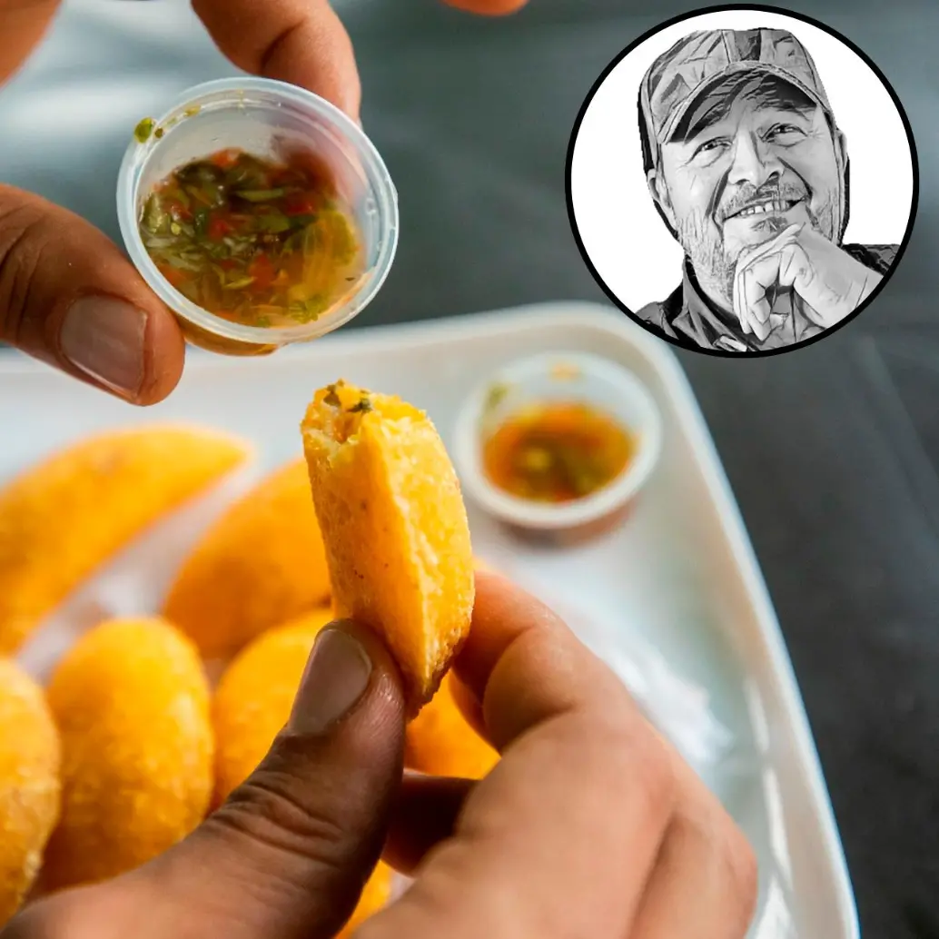 Un gran placer de la comida colombiana son las empanadas de iglesia, eso sí, con un buen picadillo. FOTO Camilo Suárez