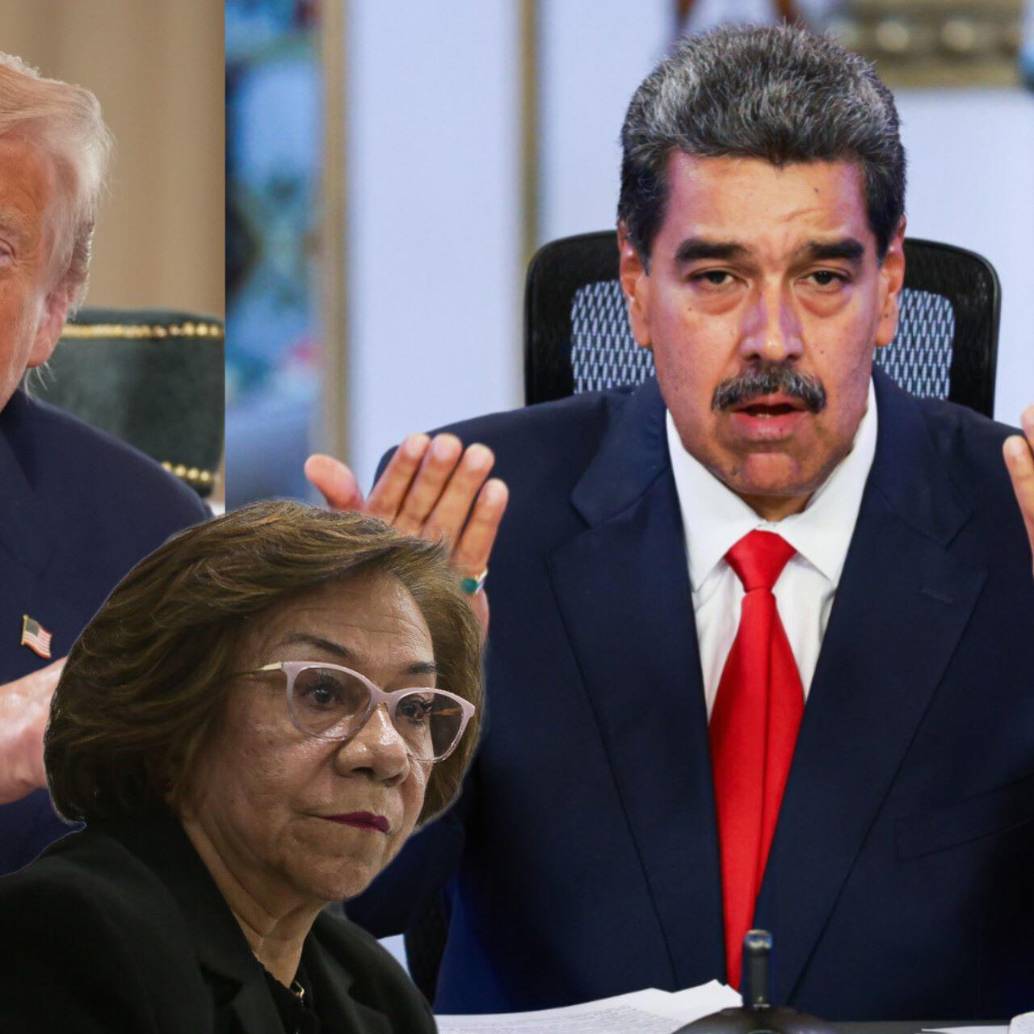La canciller Rosa Villavicencio se refirió a las intenciones de Estados Unidos sobre Venezuela y su despliegue militar en el Caribe. FOTOS: Getty Images y Colprensa