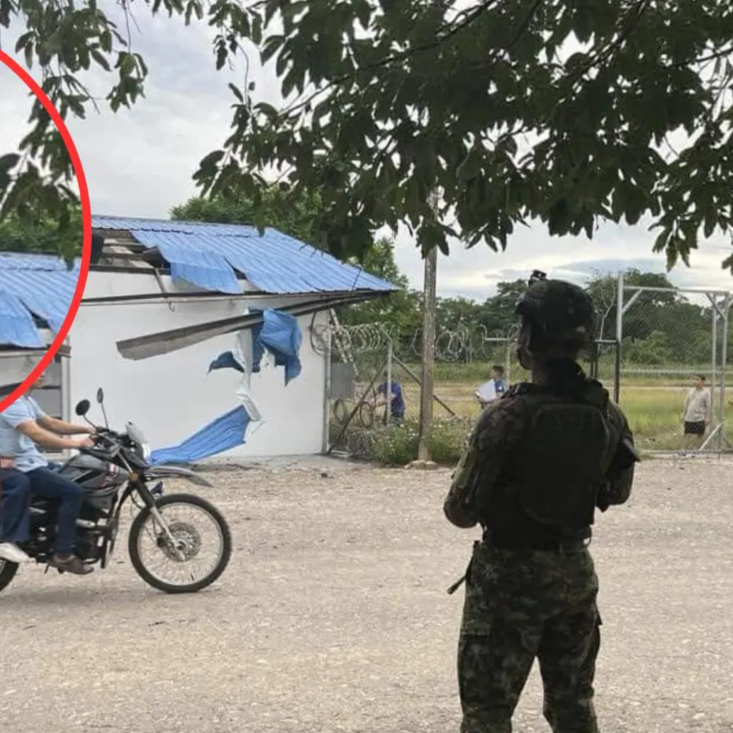 Drones explosivos golpean aeropuerto de Tibú; Ejército señala al ELN. Foto: Ejército Nacional