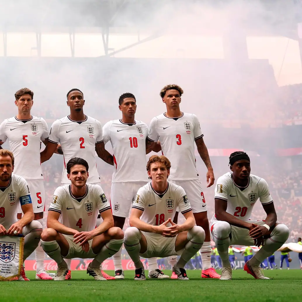 Inglaterra empató 1-1 con Noruega en el primer tiempo. FOTO: <b>X England</b>