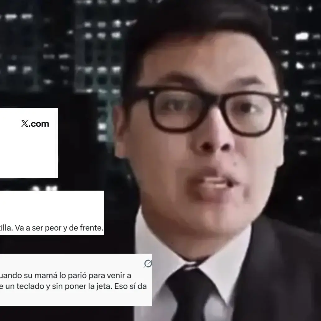 El influencer y ahora candidato al Senado, Wally, respondió con insultos a sus críticos tras obtener la mayor votación del Pacto Histórico. FOTO: CAPTURAS DE PANTALLA.