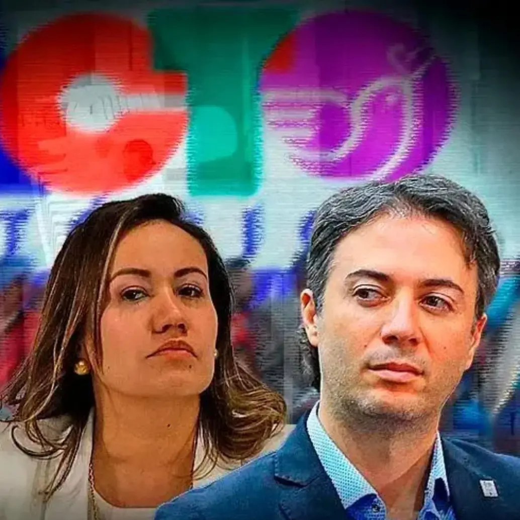 El senador Iván Cepeda, la exministra de Salud, Carolina Corcho y el exalcalde Daniel Quintero. Foto EL COLOMBIANO