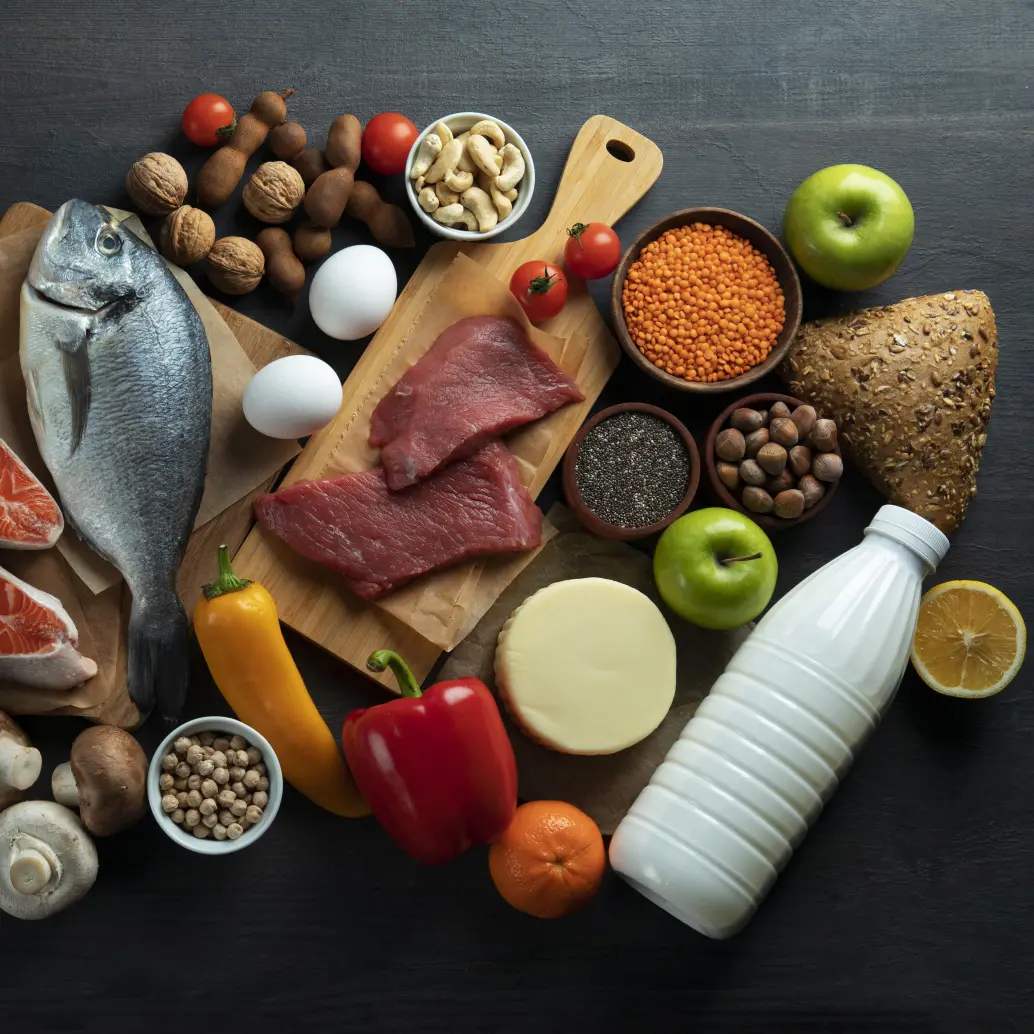 Una dieta balanceada puede influir en el cuidado de nuestra microbiota. imagen, Freepik