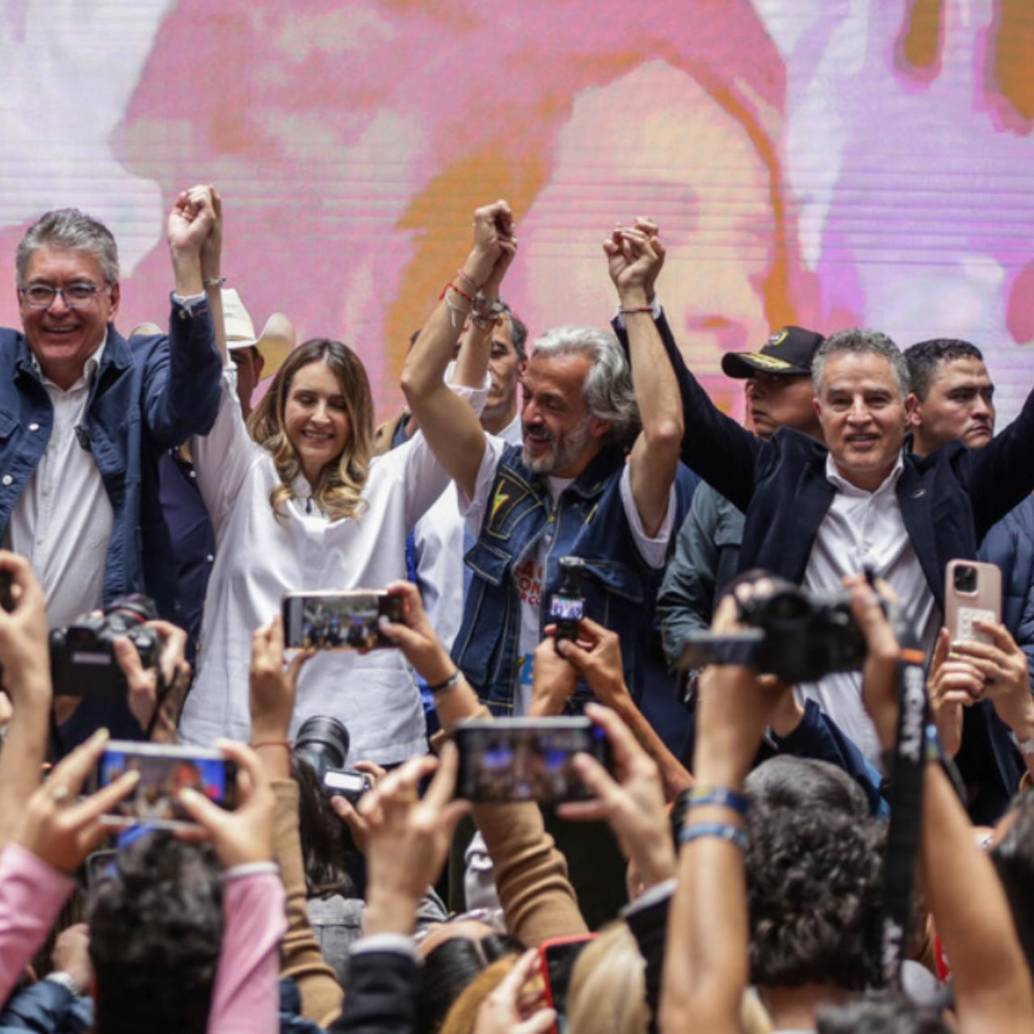 Paloma Valencia y Juan Manuel Oviedo, ambos los más votados de la Gran Consulta, se medirán en primera vuelta contra los otros candidatos presidenciales y sus fórmulas. Foto: Colprensa. 