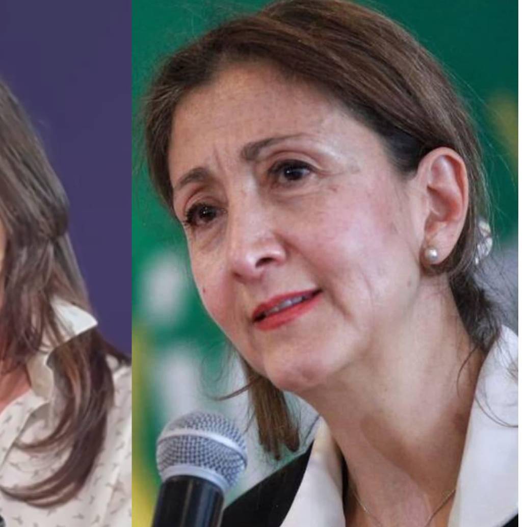 Ingrid Betancourt y Sofía Gaviria han dado diferentes versiones acerca de las rupturas internas en el asamblea Partido Oxígeno. FOTO: Redes sociales/Colprensa