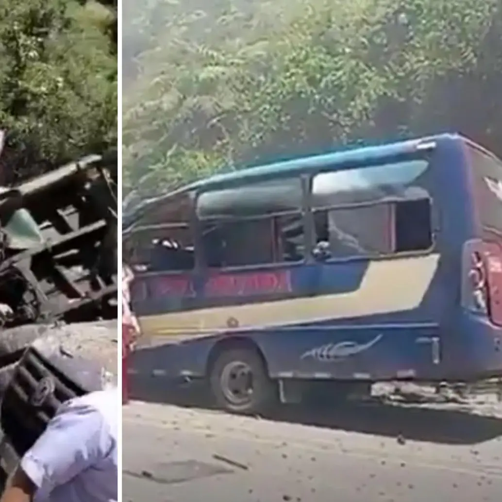 Imagenes tras el atentado. Foto: Captura de video.