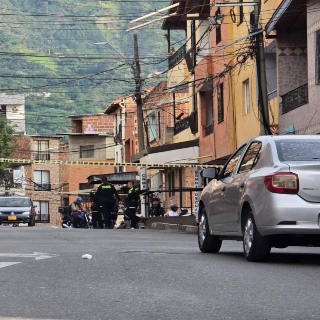 En este punto del barrio Rosalpi se dio uno de los ataques sicariales. FOTO: Santiago Olivares Tobón