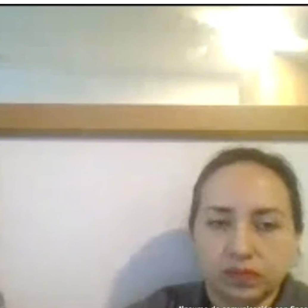 Las hermanas Diana Milena y Carolina Guzmán Andrade, imputadas por estafa. Foto: captura de video