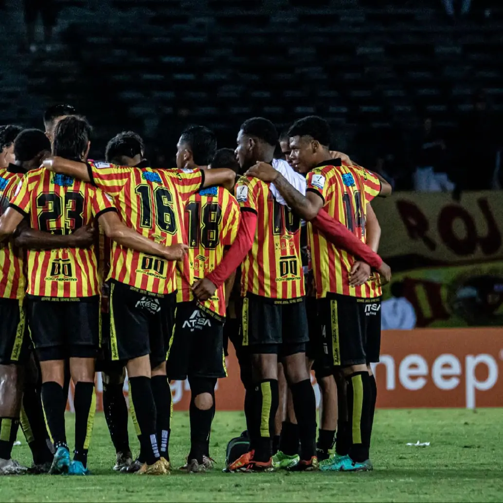Deportivo Pereira terminó jugando la Liga con futbolisstas juveniles. FOTO @DeporPereiraFC