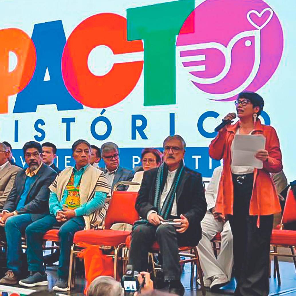 La coalición aplazó la definición de su candidato único a la consulta del “Frente Amplio” en marzo, mientras resuelve sus trabas jurídicas y mantiene cohesionados a sus nueve aspirantes. FOTO<b><span class="mln_uppercase_mln"> @PactoCol</span></b>