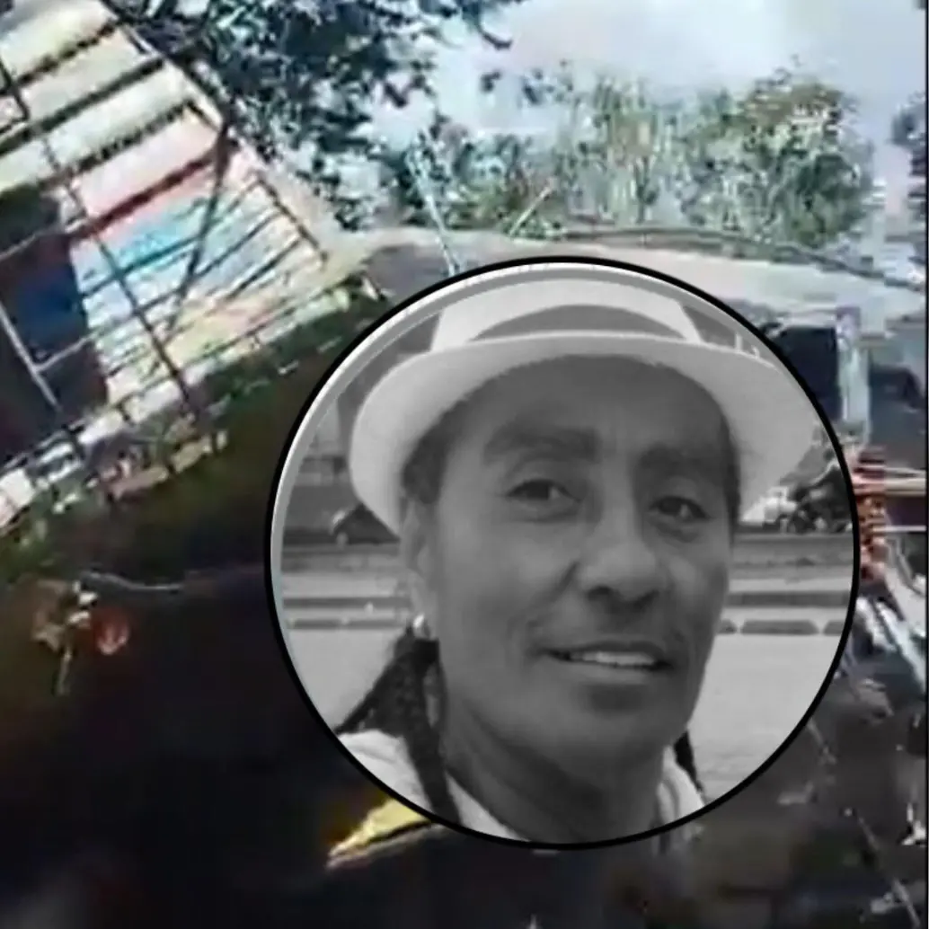 Patricia Mósquera, lideresa afrodescendiente, es una de las víctimas fallecidas en el atentado en la vía Panamericana. Fotos: Indepaz y captura video redes sociales 