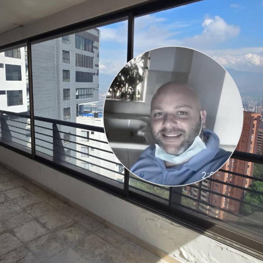El apartamento tiene una terraza inmensa en su segundo piso desde donde se divisa buena parte de El Poblado. FOTO: CORTESÍA SAE/CARACOL