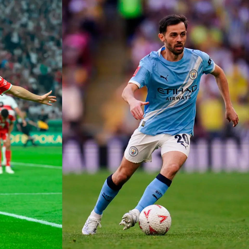 El futbolista inglés Harry Kane es una de las grandes figuras que tendrá la Copa del Mundo que se disputará en Norteamérica. El portugués Bernardo Silva será el “10” luso. Foto: Getty