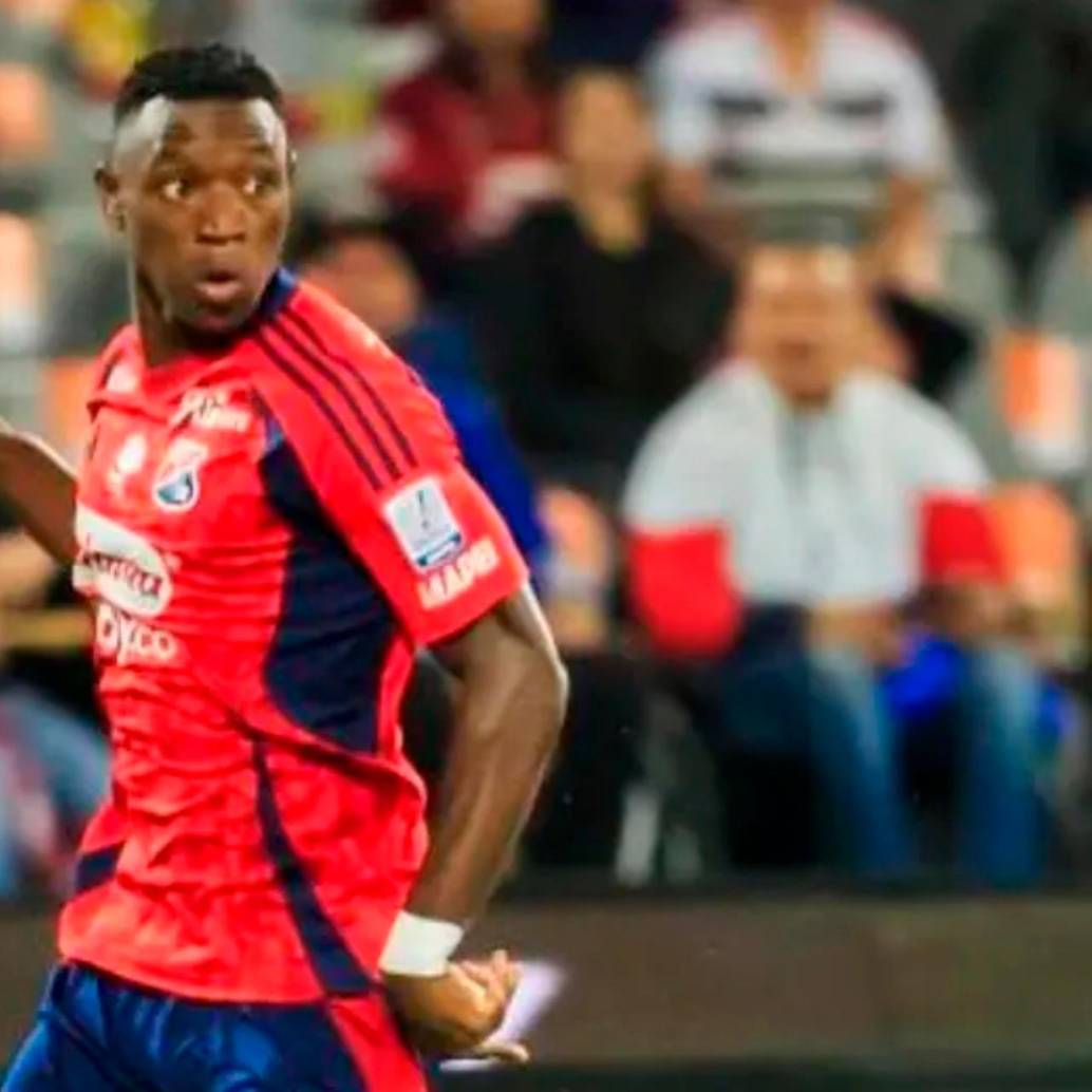 El futbolista Ménder García anotó el gol más reciente del Medellín en el torneo Clausura. FOTO: CAMILO SUÁREZ