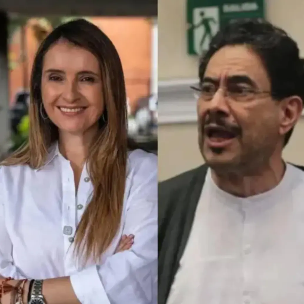 Los candidatos presidenciales Abelardo de la Espriella, Paloma Valencia e Iván Cepeda han sido los punteros en todas las encuestas recientes. Foto: Colprensa/El Colombiano.